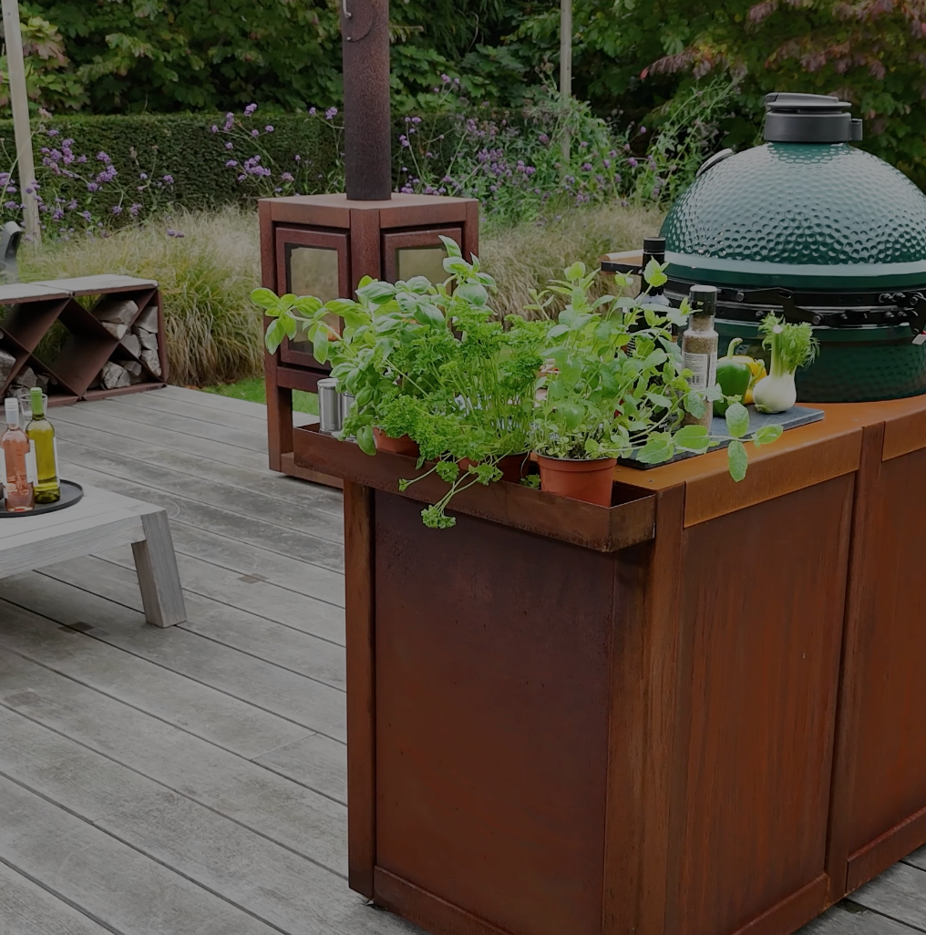 BBQuar Kamado Trolley - Big Green Egg Large – L'Excellence de la Cuisson Outdoor