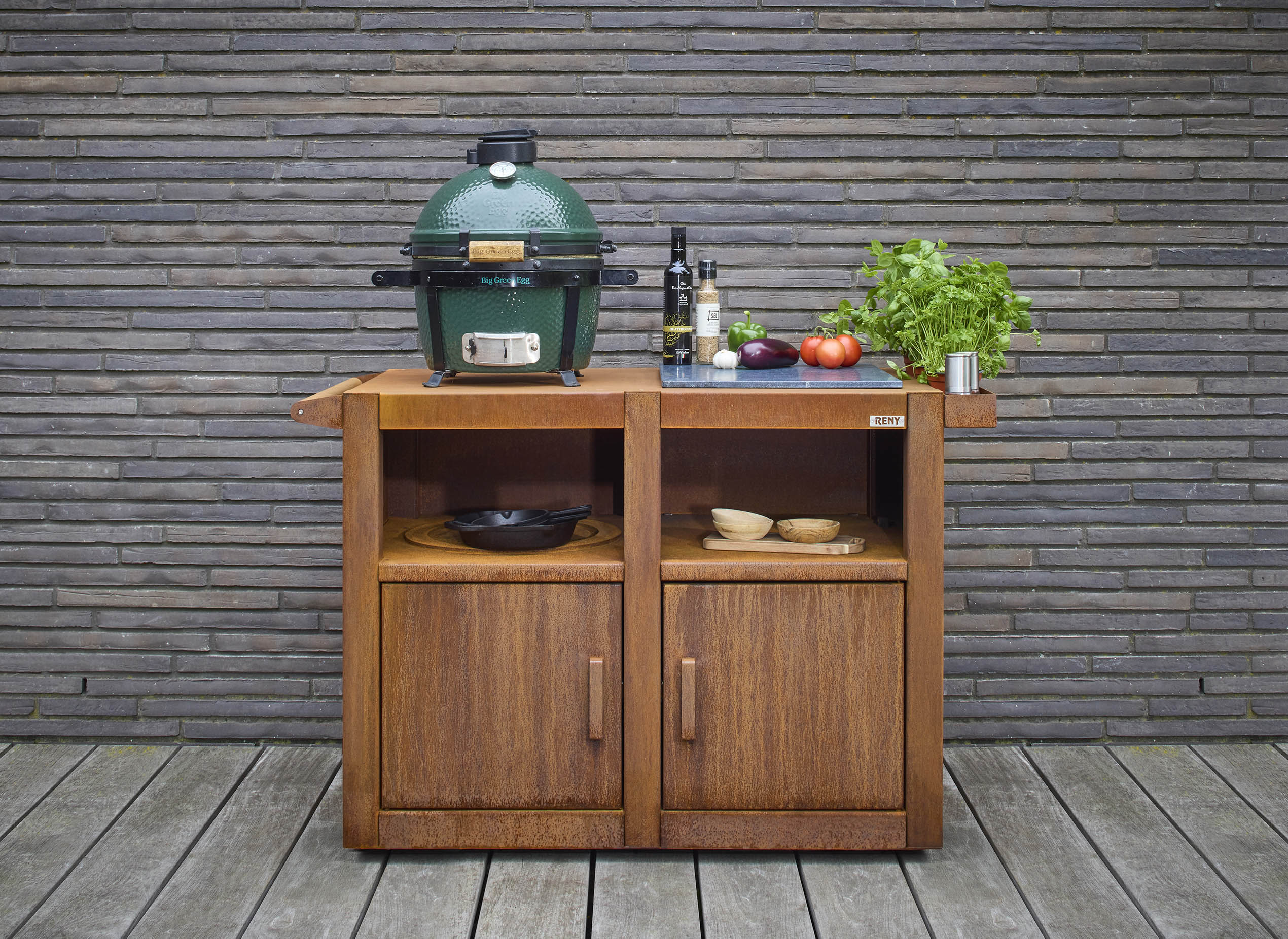BBQuar Kitchen Trolley– L'Excellence de la Cuisson Outdoor
