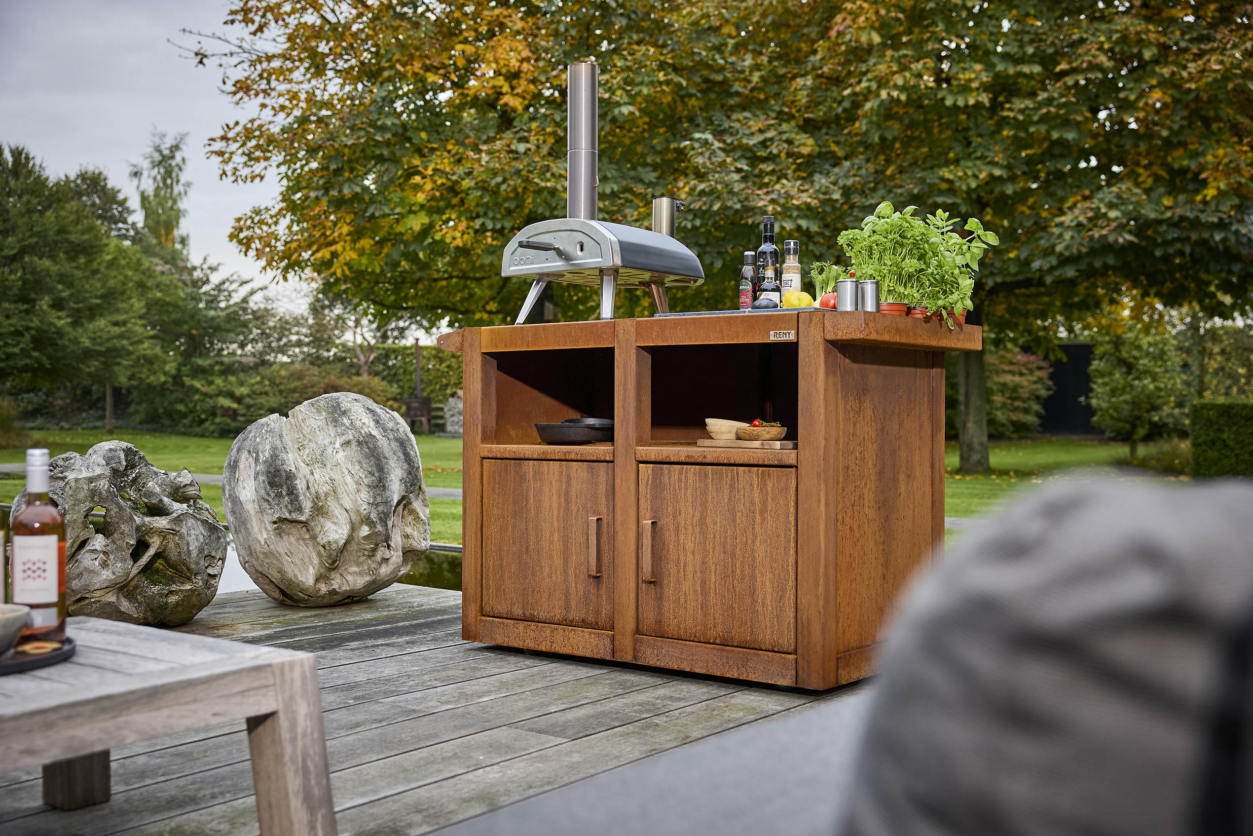 BBQuar Kitchen Trolley– L'Excellence de la Cuisson Outdoor