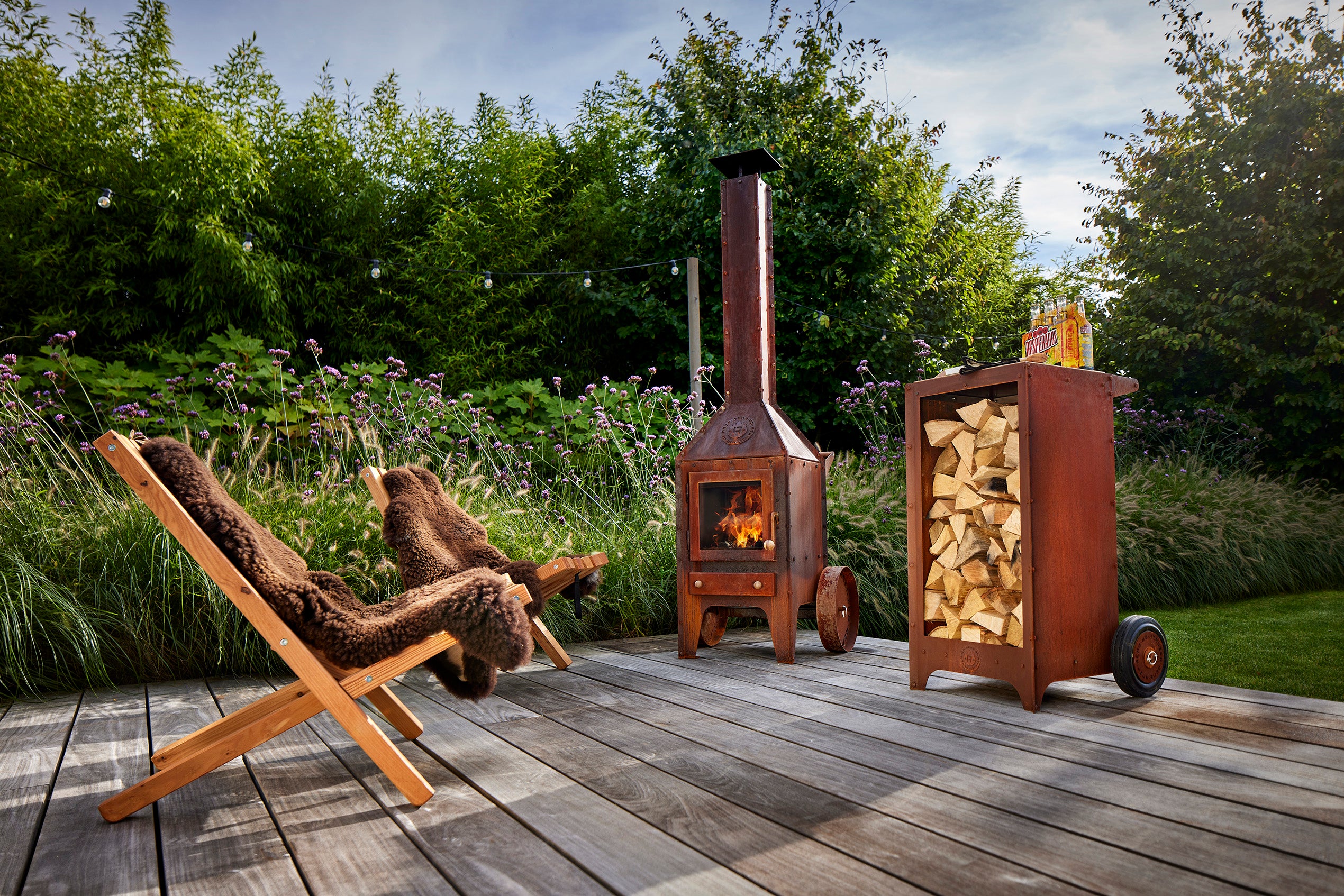 Ker – Le Chariot à Bois Vertical Mobilité XL