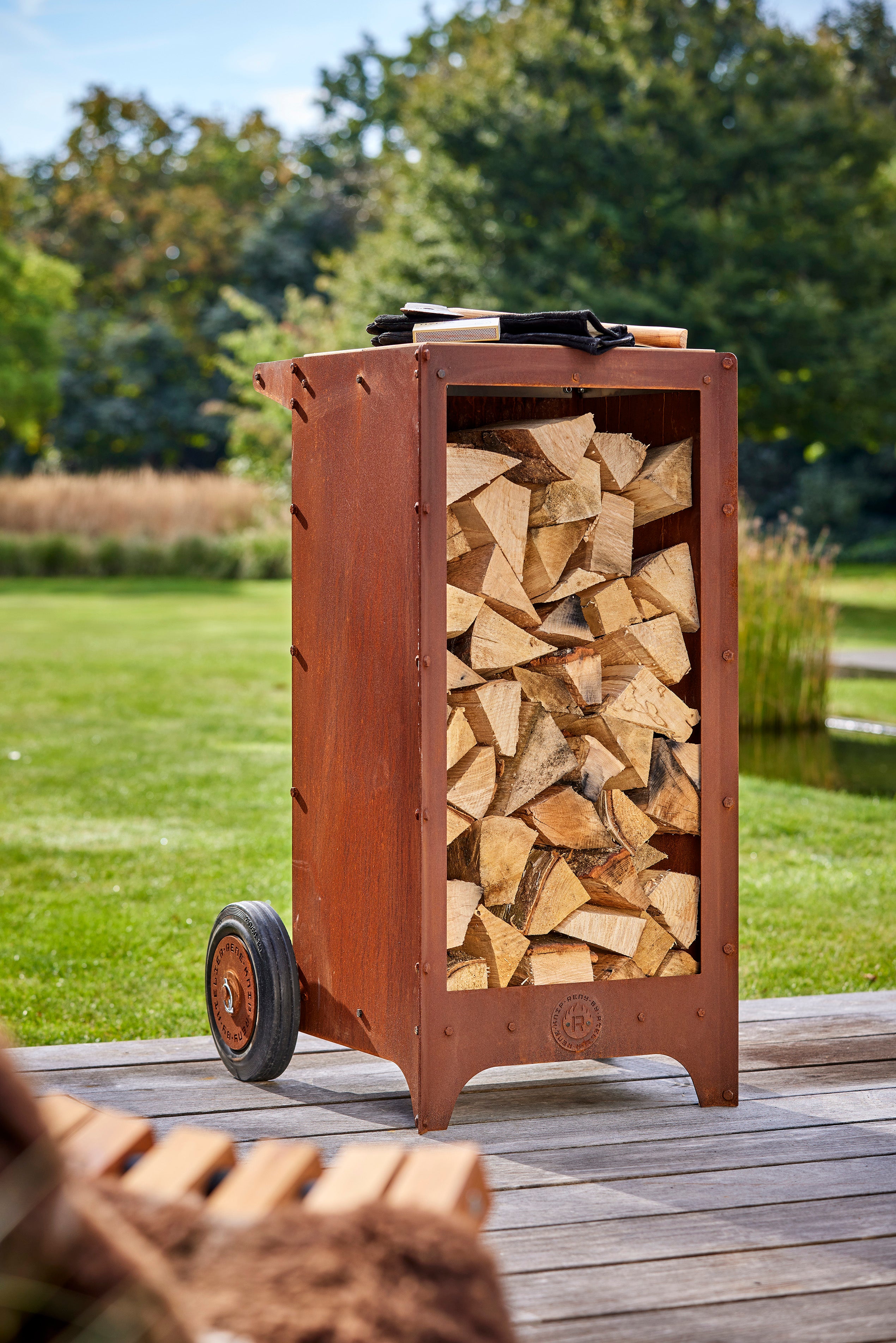 Ker – Le Chariot à Bois Vertical Mobilité XL