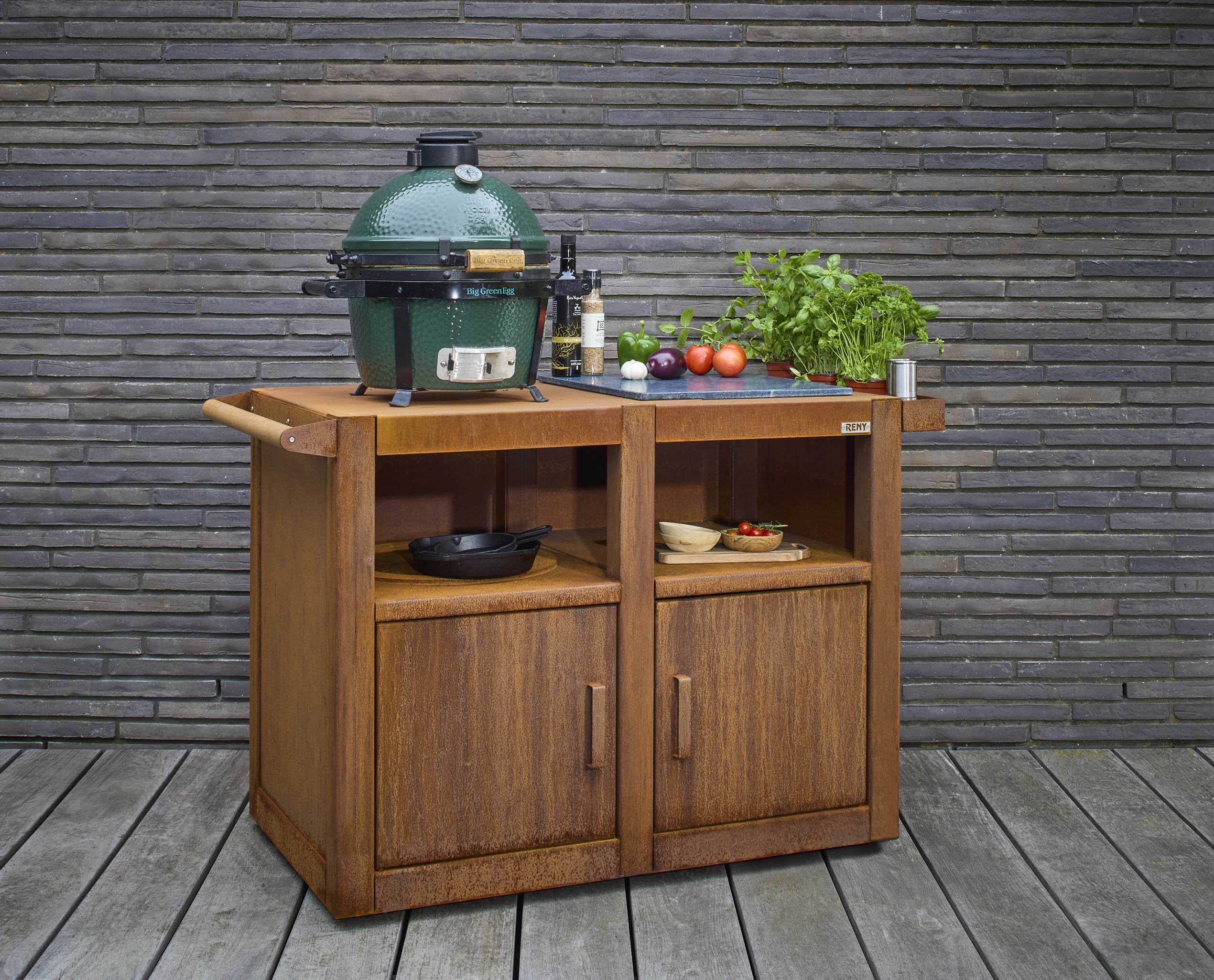 BBQuar Kitchen Trolley– L'Excellence de la Cuisson Outdoor