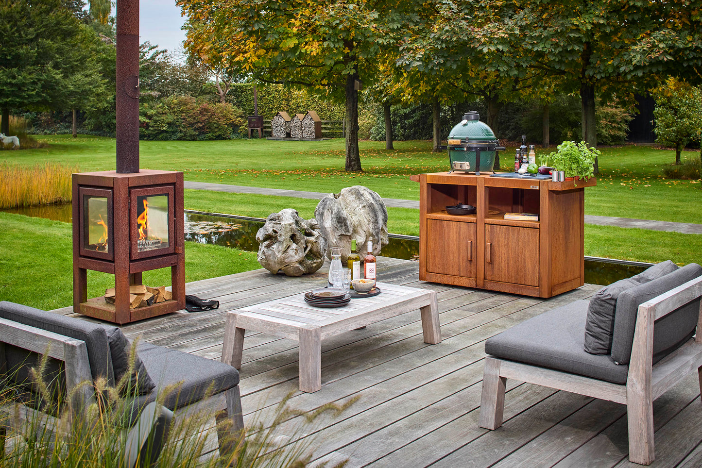 Table Kamado BBQAR – L'Excellence de la Cuisson Outdoor