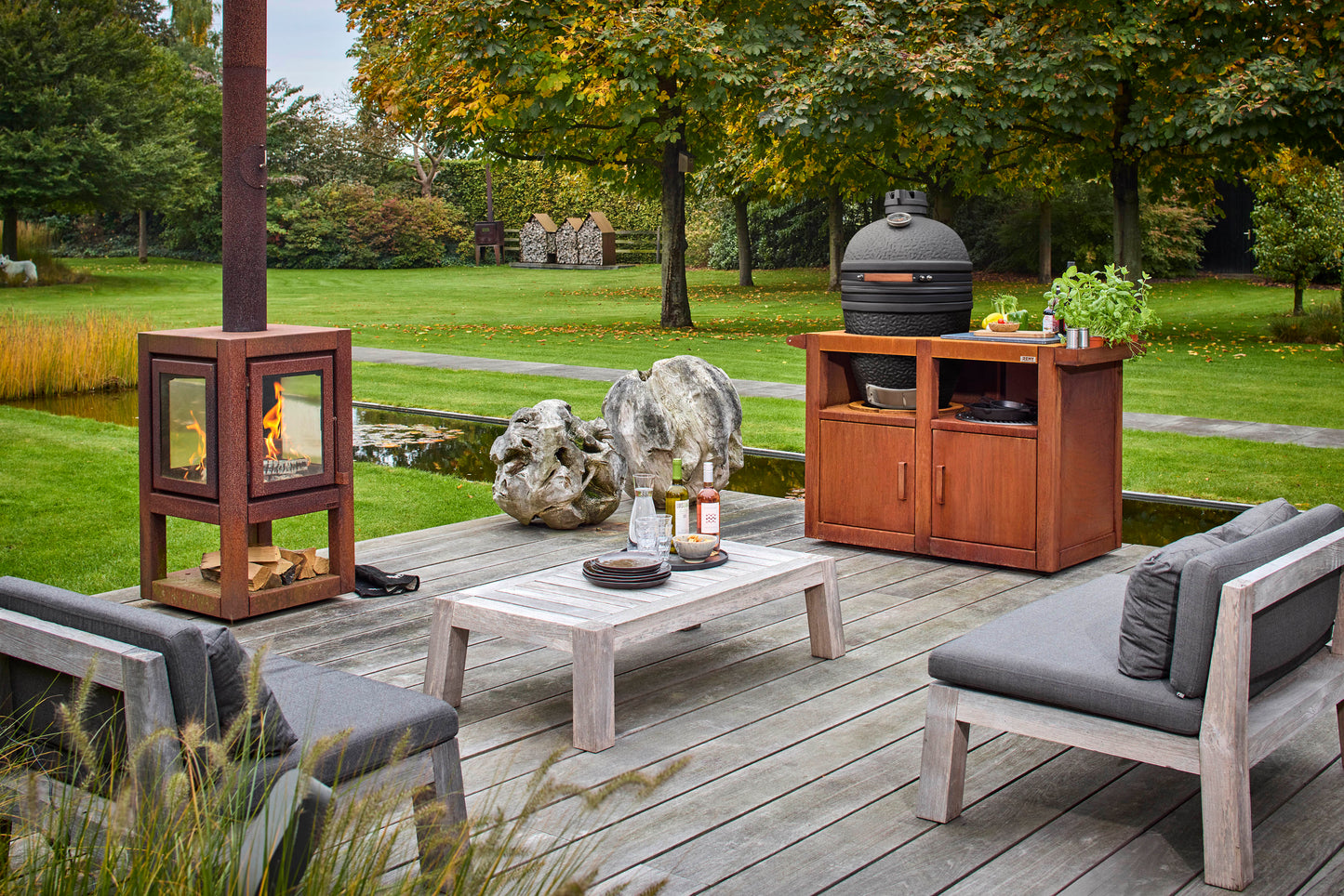Table Kamado BBQAR – L'Excellence de la Cuisson Outdoor