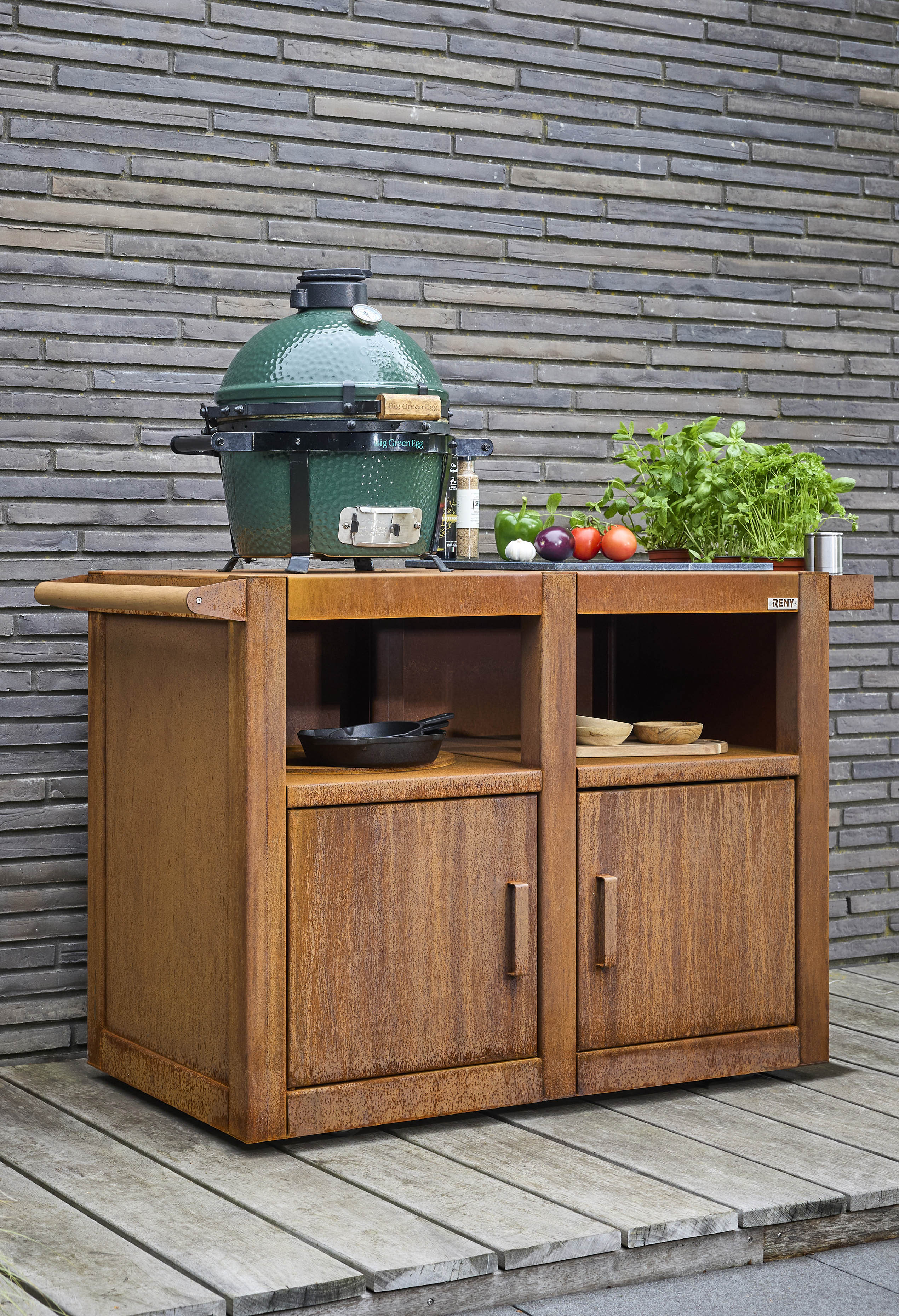 BBQuar Kitchen Trolley– L'Excellence de la Cuisson Outdoor