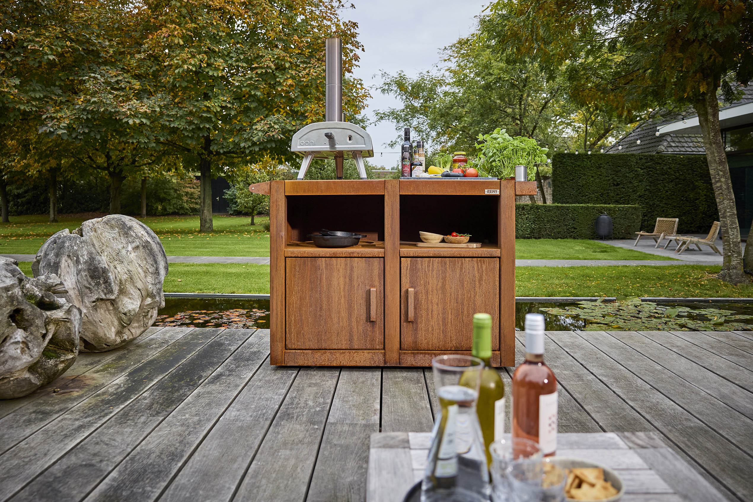 BBQuar Kitchen Trolley– L'Excellence de la Cuisson Outdoor