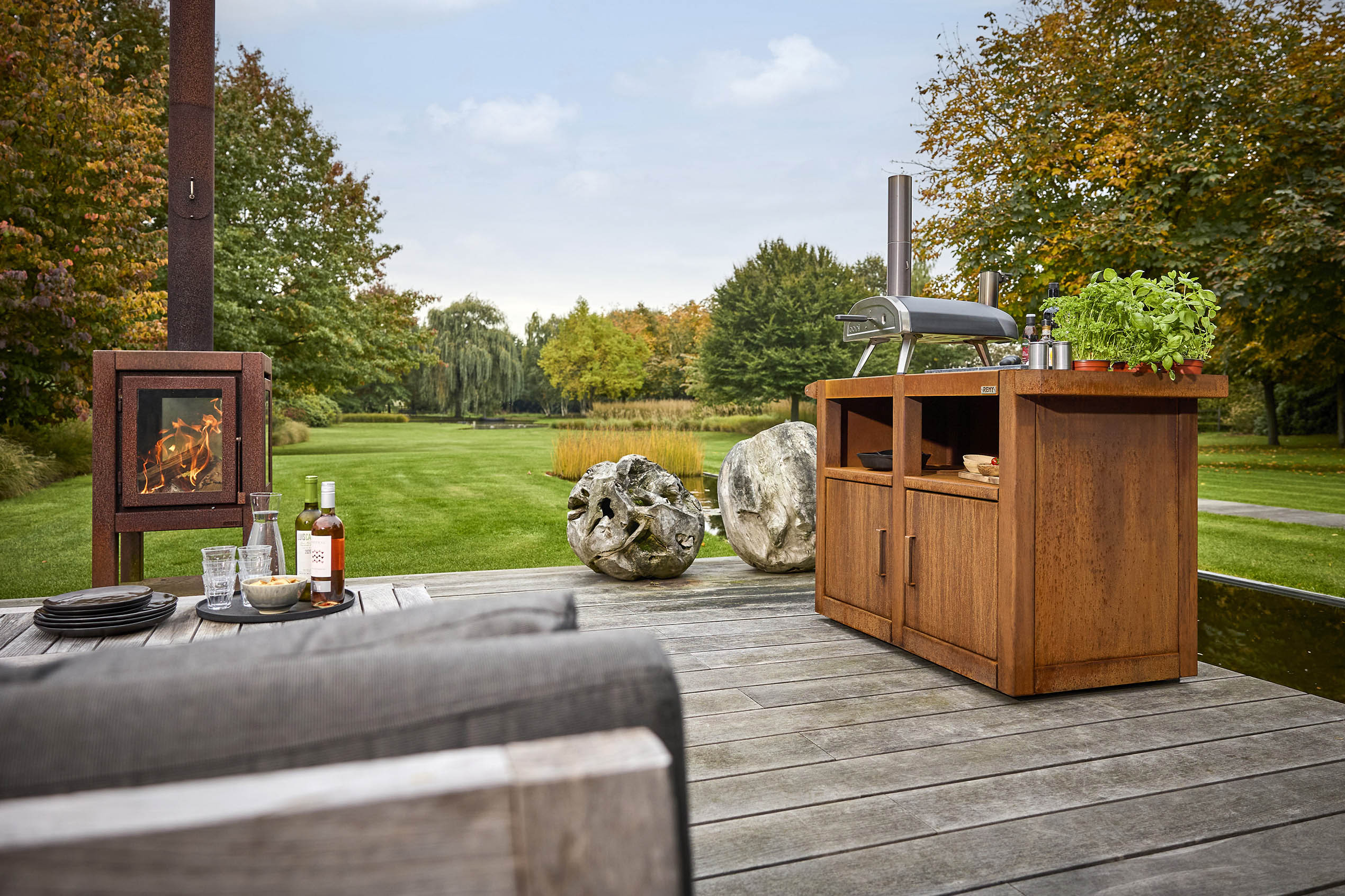 BBQuar Kitchen Trolley– L'Excellence de la Cuisson Outdoor