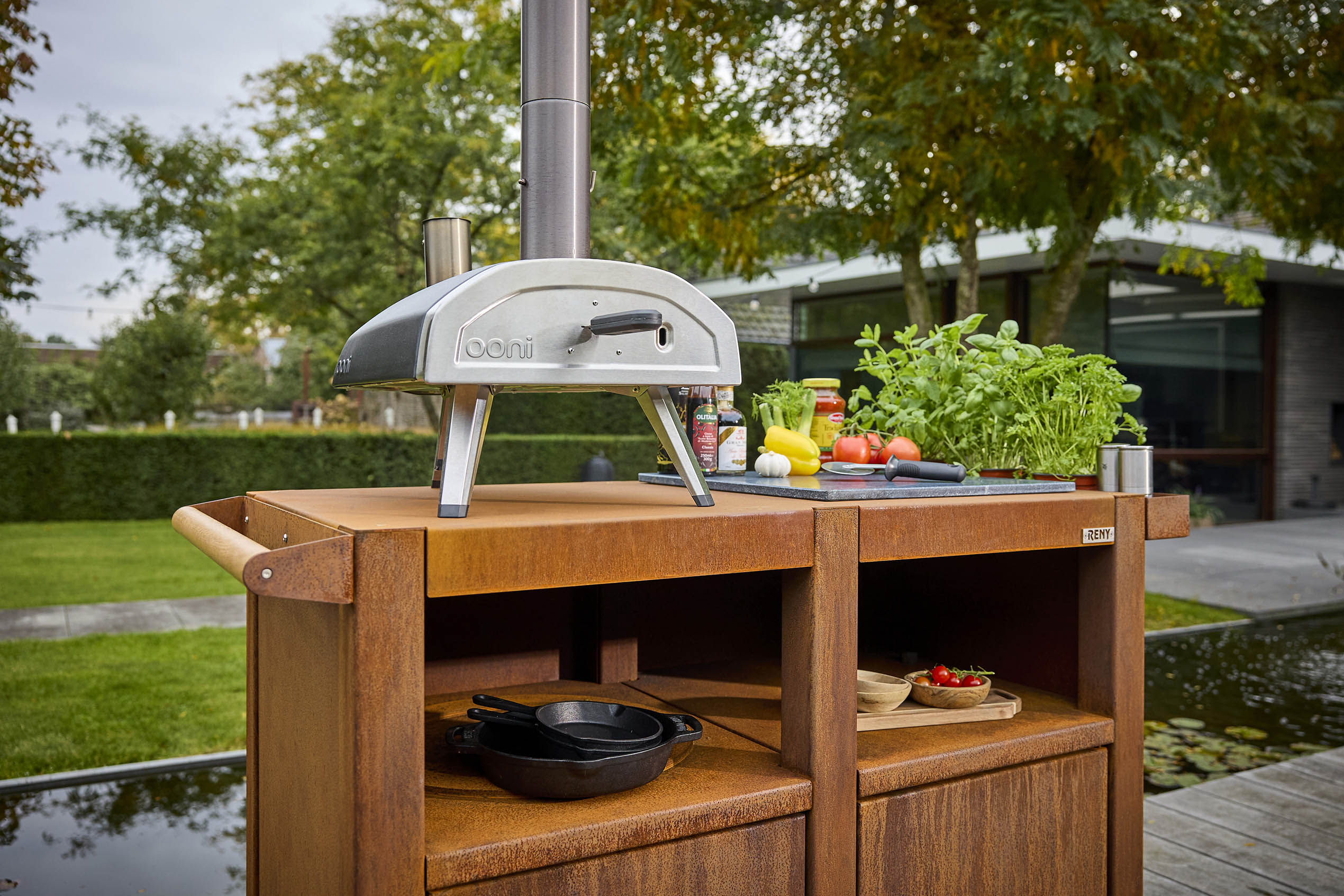 BBQuar Kitchen Trolley– L'Excellence de la Cuisson Outdoor