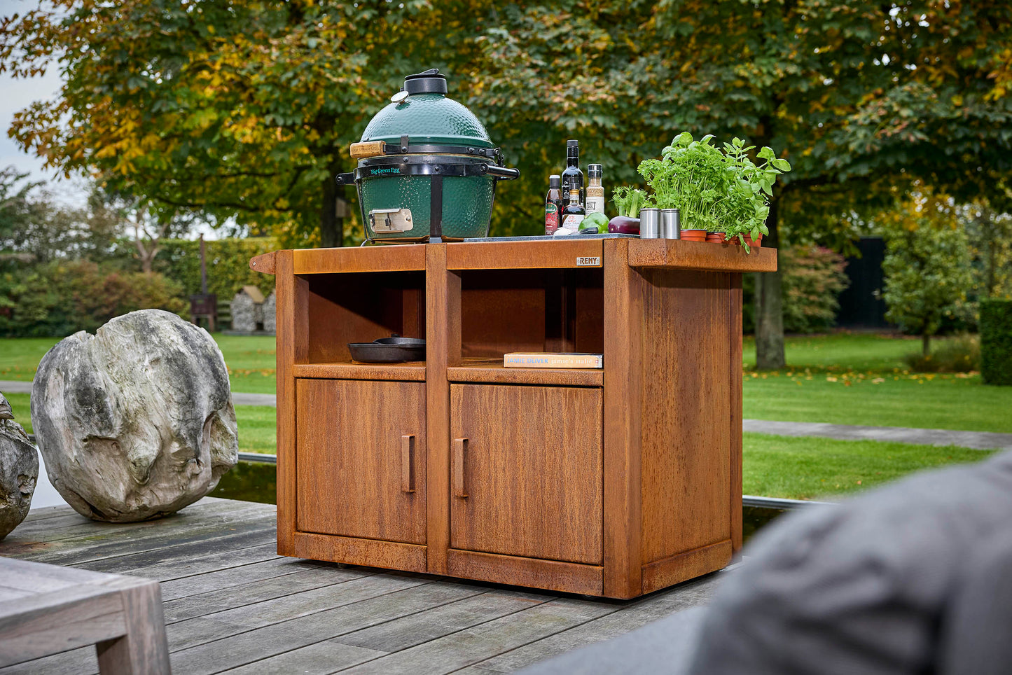 Table Kamado BBQAR – L'Excellence de la Cuisson Outdoor