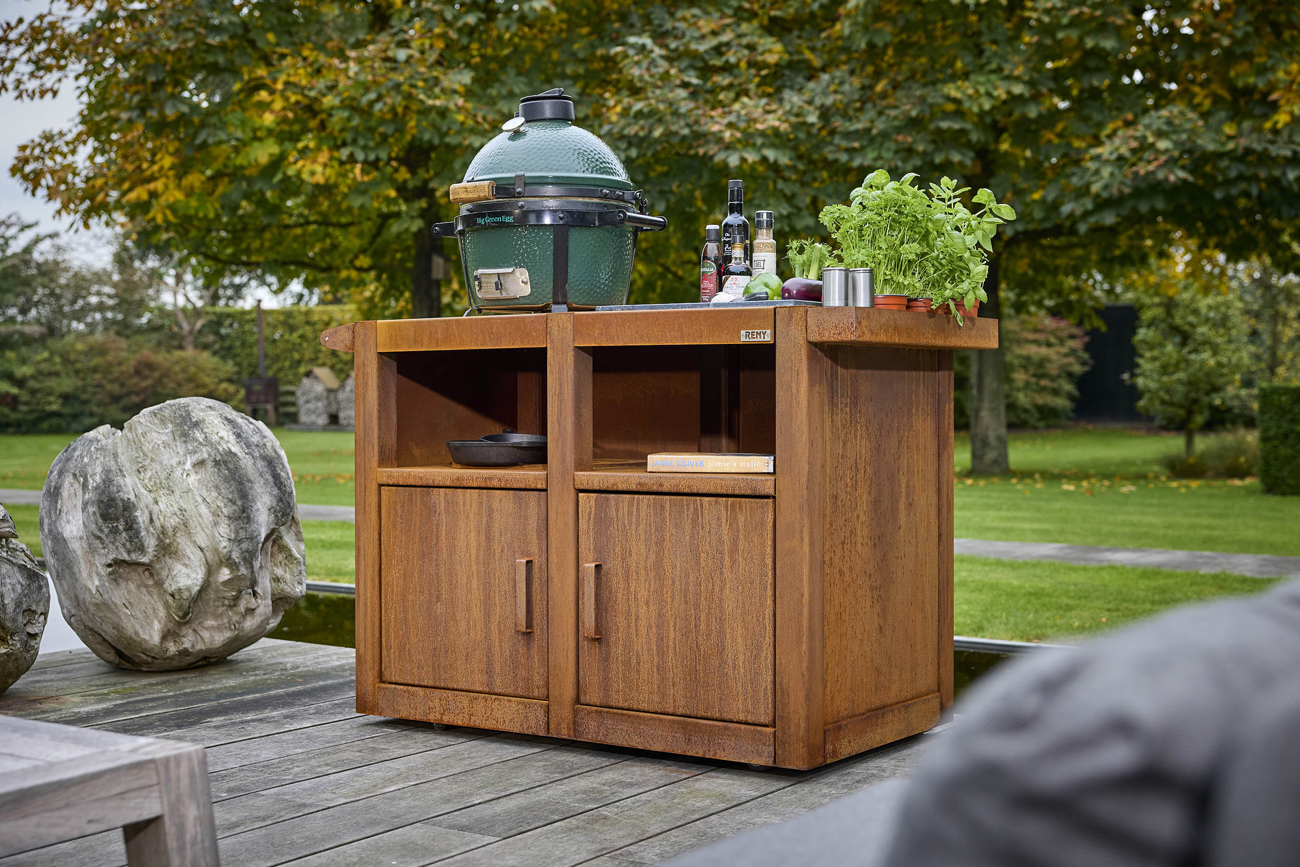 BBQuar Kitchen Trolley– L'Excellence de la Cuisson Outdoor