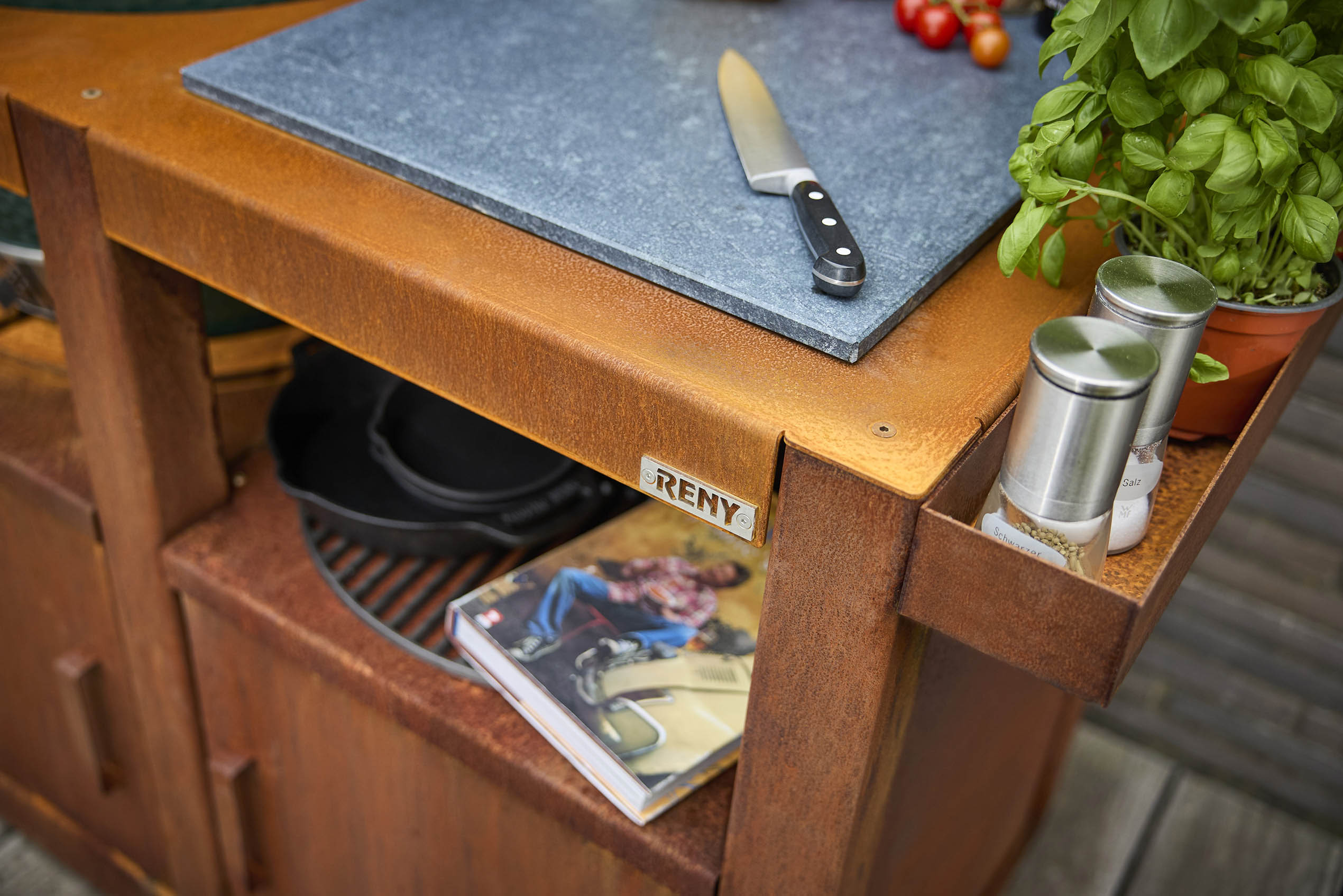 BBQuar Kitchen Trolley– L'Excellence de la Cuisson Outdoor