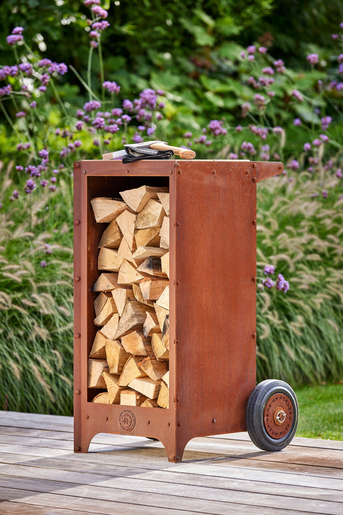 Ker – Le Chariot à Bois Vertical Mobilité XL